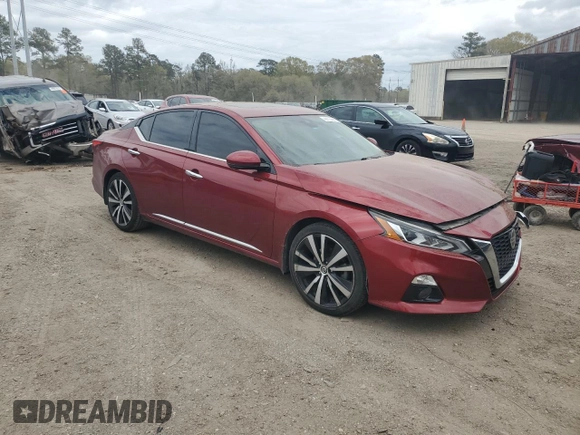 2019 Nissan Altima 2.5 Platinum with VIN 1N4BL4FV1KC156064, listed as a Copart auction lot 49716295 with 92,319 mi miles and Salvage Title. Bid and sale history available at carsss.com. Image 4.