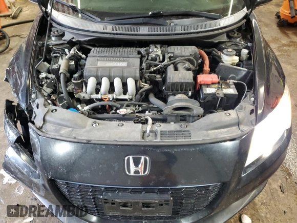 2013 Honda CR-Z EX with VIN JHMZF1C60DS002674, listed as a Copart auction lot 46168235 with 83,253 mi miles and Salvage Title. Bid and sale history available at carsss.com. Image 12.