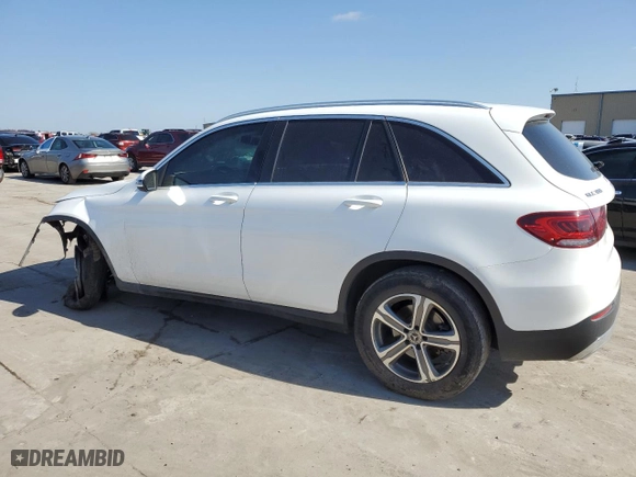 2020 Mercedes-Benz GLC with VIN WDC0G8DB3LF694264, listed as a Copart auction lot 48630775 with 100,629 mi miles and Salvage Title. Bid and sale history available at carsss.com. Image 2.