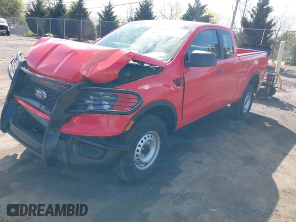 2020 Ford Ranger XL with VIN 1FTER1EH9LLA51502, listed as a IAAI auction lot 41979682 with 52,211 mi miles. Bid and sale history available at carsss.com. Image 17.