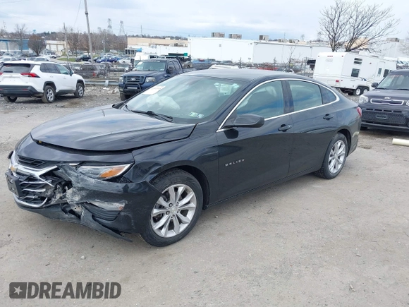 2019 Chevrolet Malibu LT with VIN 1G1ZD5ST3KF156204, listed as a IAAI auction lot 41891348 with 106,219 mi miles and . Bid and sale history available at DreamBid. Image 2.