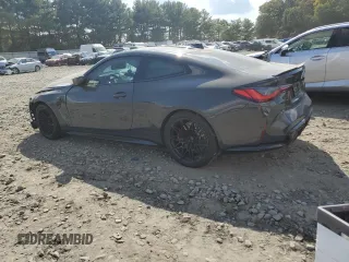 2022 BMW M4 Competition xDrive with VIN WBS43AZ00NCK05589, listed as a Copart auction lot 74566054 with 0 mi miles and Salvage Title. Bid and sale history available at carsss.com. Image 2.