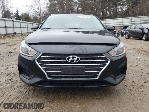 2020 Hyundai Accent SE with VIN 3KPC24A62LE109105, listed as a Copart auction lot 41796993 with 36,122 mi miles. Bid and sale history available at carsss.com. Image 5.