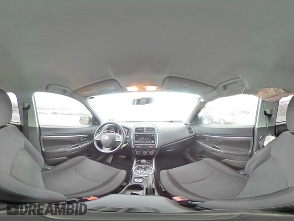 2014 Mitsubishi Outlander Sport ES with VIN 4A4AR3AU7EE013604, listed as a Copart auction lot 50095695 with 64,120 mi miles and Salvage Title. Bid and sale history available at carsss.com. Image 13.