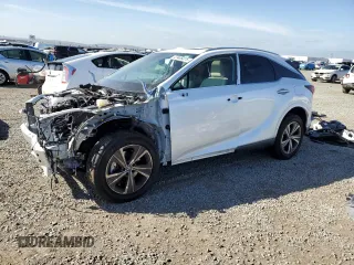 2024 Lexus RX with VIN 2T2BAMBA3RC047587, listed as a Copart auction lot 47446075 with 5,257 mi miles and Salvage Title. Bid and sale history available at carsss.com. Image 1.