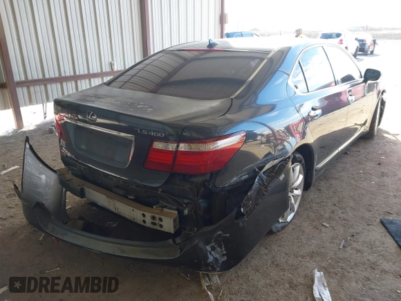 2008 Lexus LS 460 with VIN JTHBL46F185063026, listed as a IAAI auction lot 41630148 with 184,043 mi miles and . Bid and sale history available at carsss.com. Image 4.