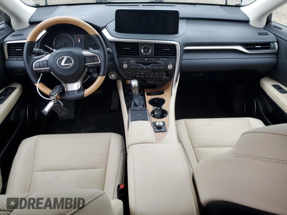 2022 Lexus RX with VIN JTJHZKEA7N2026142, listed as a Copart auction lot 38178373 with 16,393 mi miles. Bid and sale history available at carsss.com. Image 8.