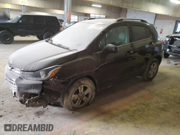 2021 Chevrolet Trax LT with VIN KL7CJLSBXMB330388, listed as a Copart auction lot 88713025 with 51,079 mi miles and Non repairable. Bid and sale history available at DreamBid. Image 1.