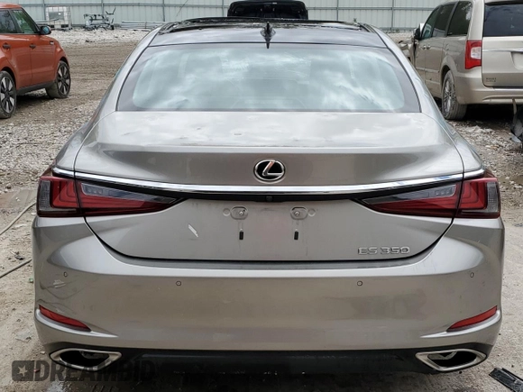 2020 Lexus ES 350 Luxury with VIN 58AEZ1B18LU073576, listed as a Copart auction lot 57630025 with 73,718 mi miles and Non repairable. Bid and sale history available at DreamBid. Image 6.