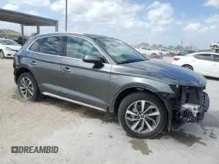 2024 Audi Q5 S line Premium Plus with VIN WA1EAAFY2R2015990, listed as a Copart auction lot 50294435 with 15,310 mi miles and Non Repairable. Bid and sale history available at carsss.com. Image 4.
