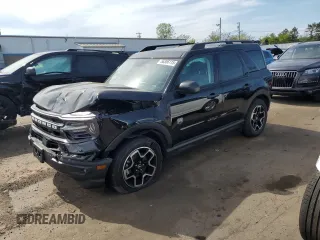 2021 Ford Bronco Sport Big Bend z VIN 3FMCR9B64MRA52841, wystawiony jako Copart lot #56356115 z przebiegiem 77 746 mil mil oraz Szkoda całkowita • Salvage title. Historia ofert i sprzedaży dostępna na DreamBid. Obrazek 1.