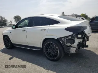 2022 Mercedes-Benz GLE 53 AMG with VIN 4JGFD6BB6NA688468, listed as a Copart auction lot 58760015 with 31,936 mi miles and Salvage title. Bid and sale history available at DreamBid. Image 2.