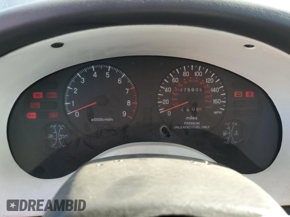 1995 Mitsubishi Eclipse with VIN 4A3AL54F1SE130007, listed as a Copart auction lot 52034405 with 75,905 mi miles and Clean Title. Bid and sale history available at DreamBid. Image 9.