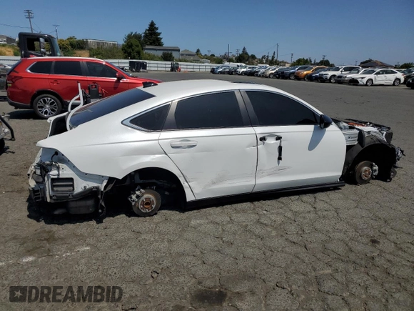 2024 Honda Accord Sport with VIN 1HGCY2F5XRA027509, listed as a Copart auction lot 61253035 with 42,399 mi miles and Salvage title. Bid and sale history available at DreamBid. Image 3.