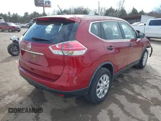 2016 Nissan Rogue S with VIN JN8AT2MT0GW008090, listed as a IAAI auction lot 41662241 with 66,593 mi miles. Bid and sale history available at carsss.com. Image 4.