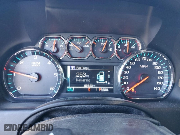 2019 Chevrolet Suburban Premier with VIN 1GNSKJKJ6KR134774, listed as a Copart auction lot 76118314 with 69,523 mi miles and Salvage Title. Bid and sale history available at DreamBid. Image 9.