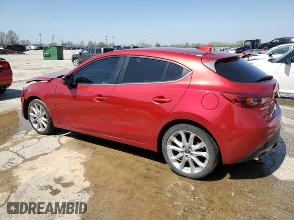 2015 Mazda 3 S Grand Touring with VIN JM1BM1M31F1268906, listed as a Copart auction lot 51821515 with 111,662 mi miles and Salvage title. Bid and sale history available at DreamBid. Image 2.