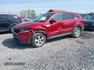 2021 Kia Sorento LX with VIN 5XYRG4LC1MG052981, listed as a IAAI auction lot 42199446 with 82,634 mi miles and . Bid and sale history available at DreamBid. Image 18.