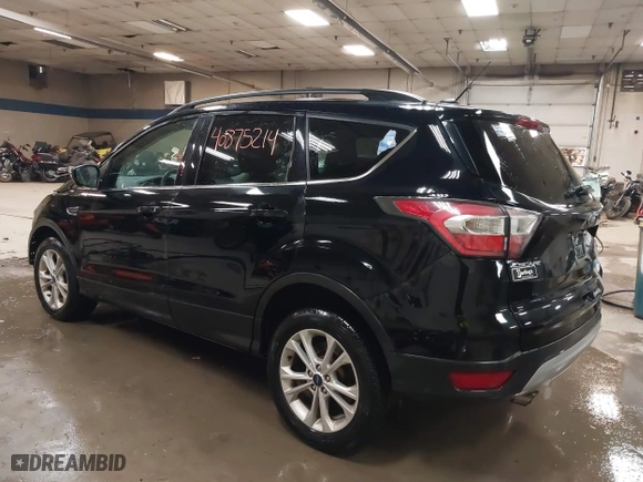 2017 Ford Escape SE with VIN 1FMCU9GDXHUA07522, listed as a IAAI auction lot 40875214 with 114,175 mi miles. Bid and sale history available at carsss.com. Image 3.