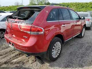 2012 Lincoln MKX with VIN 2LMDJ6JK9CBL05601, listed as a Copart auction lot 49788364 with 159,263 mi miles and Salvage Title. Bid and sale history available at carsss.com. Image 3.