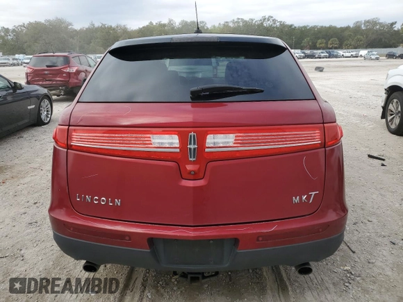 2013 Lincoln MKT with VIN 2LMHJ5FK1DBL51848, listed as a Copart auction lot 41604715 with 262,940 mi miles and Salvage Title. Bid and sale history available at DreamBid. Image 6.