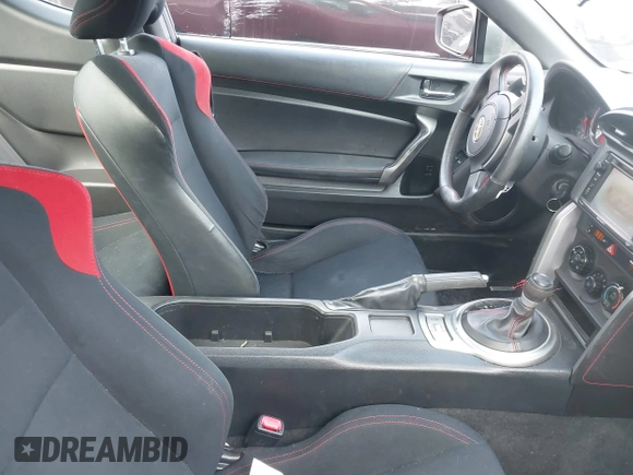 2015 Scion FR-S with VIN JF1ZNAA10F8702616, listed as a IAAI auction lot 41719852 with 95,855 mi miles. Bid and sale history available at carsss.com. Image 5.