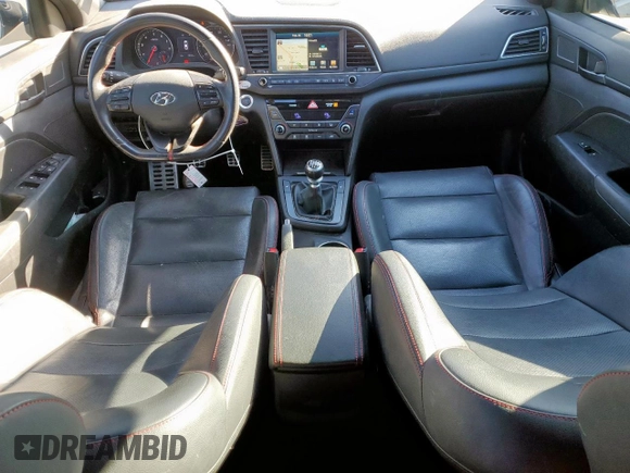 2017 Hyundai Elantra Sport с VIN KMHD04LB6HU360329, выставлен на аукционе Copart как лот 44578425 с пробегом 89 653 миль миль и Списание • Salvage title. История ставок и продаж доступна на DreamBid. Изображение 8.