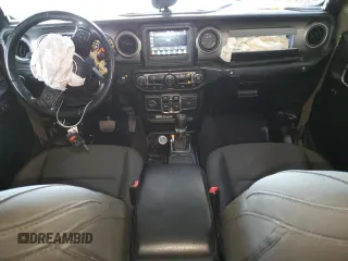 2020 Jeep Gladiator Sport S with VIN 1C6HJTAG6LL170905, listed as a Copart auction lot 63665735 with 88,331 mi miles and Salvage title. Bid and sale history available at DreamBid. Image 8.