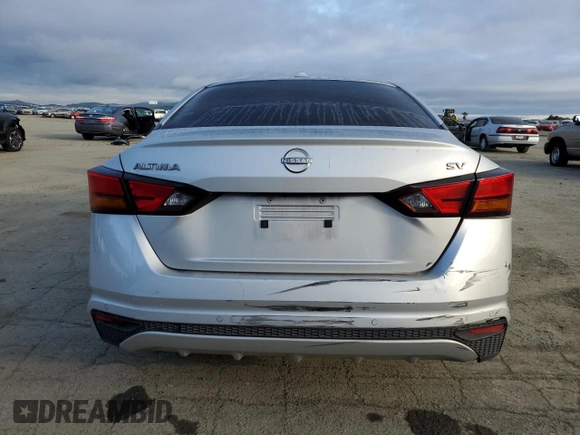 2024 Nissan Altima 2.5 SV with VIN 1N4BL4DV8RN341424, listed as a Copart auction lot 46617805 with 37,194 mi miles and Salvage Title. Bid and sale history available at carsss.com. Image 6.