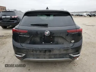 2023 Buick Envision Preferred with VIN LRBAZLR46PD055412, listed as a Copart auction lot 43463655 with 22,972 mi miles and Non Repairable. Bid and sale history available at carsss.com. Image 6.