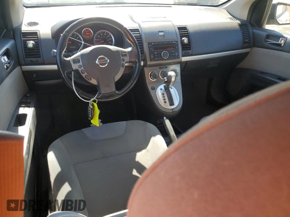 2012 Nissan Sentra S with VIN 3N1AB6AP5CL639031, listed as a Copart auction lot 45229395 with 99,835 mi miles and Salvage Title. Bid and sale history available at DreamBid. Image 8.