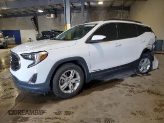 2020 GMC Terrain SLE z VIN 3GKALMEV9LL179996, wystawiony jako Copart lot #59338565 z przebiegiem 50 990 mil mil oraz Szkoda całkowita • Salvage title. Historia ofert i sprzedaży dostępna na DreamBid. Obrazek 1.