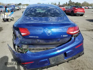 2017 Mercedes-Benz C 63 S AMG with VIN WDDWJ8HB4HF369941, listed as a Copart auction lot 77684344 with 76,231 mi miles and Salvage Title. Bid and sale history available at carsss.com. Image 6.