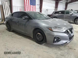 2019 Nissan Maxima SV with VIN 1N4AA6AV8KC383305, listed as a Copart auction lot 45301095 with 135,846 mi miles and Salvage Title. Bid and sale history available at DreamBid. Image 4.