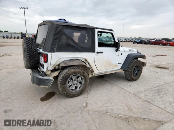 2016 Jeep Wrangler Black Bear with VIN 1C4AJWAG0GL104173, listed as a Copart auction lot 63565415 with 52,922 mi miles and Salvage title. Bid and sale history available at DreamBid. Image 3.