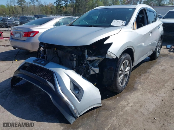 2018 Nissan Murano Platinum with VIN 5N1AZ2MH8JN160696, listed as a IAAI auction lot 41958133 with 66,193 mi miles. Bid and sale history available at carsss.com. Image 6.