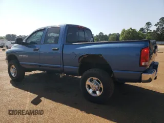 2005 Dodge 2500 SLT z VIN 3D7KS28C05G746616, wystawiony jako Copart lot #52457745 z przebiegiem 217 792 mil mil oraz Szkoda całkowita • Salvage title. Historia ofert i sprzedaży dostępna na DreamBid. Obrazek 2.