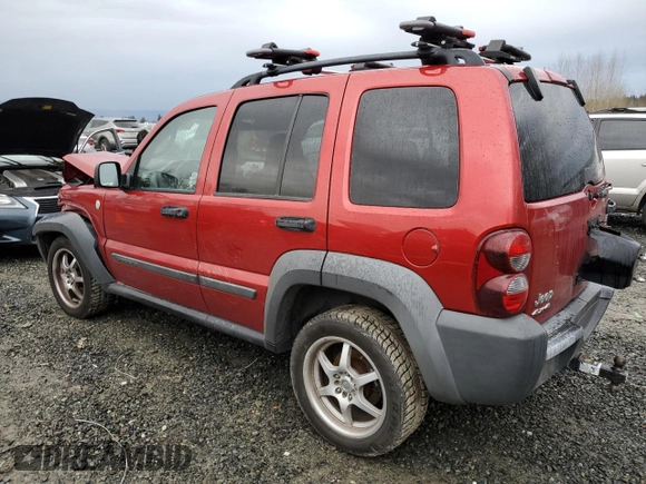 2006 Jeep Liberty Sport with VIN 1J4GL48596W270924, listed as a Copart auction lot 85902874 with 84,825 mi miles and Salvage Title. Bid and sale history available at carsss.com. Image 2.