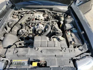 2002 Ford Mustang GT Deluxe with VIN 1FAFP45X02F201213, listed as a Copart auction lot 56493595 with 81,776 mi miles and Salvage title. Bid and sale history available at DreamBid. Image 11.
