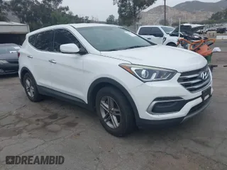 2018 Hyundai Santa Fe Sport 2.4L with VIN 5XYZT3LB0JG562814, listed as a IAAI auction lot 42047560 with 113,543 mi miles. Bid and sale history available at carsss.com. Image 1.