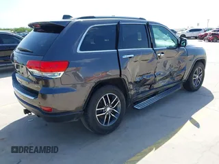 2017 Jeep Grand Cherokee Limited с VIN 1C4RJEBG0HC813893, выставлен на аукционе IAAI как лот 42528052 с пробегом 90 394 миль миль и . История ставок и продаж доступна на DreamBid. Изображение 4.