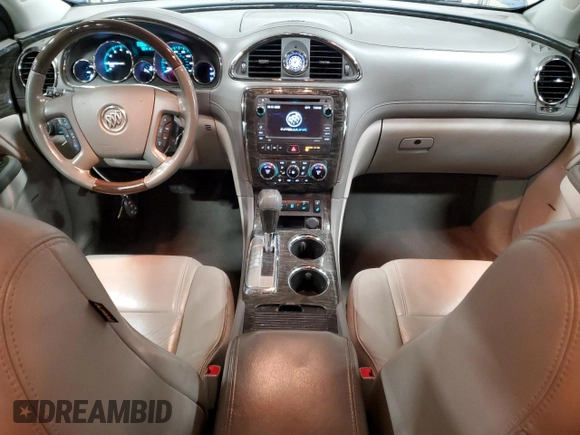 2013 Buick Enclave Leather with VIN 5GAKRCKD6DJ250960, listed as a Copart auction lot 50906895 with 194,328 mi miles and Salvage Title. Bid and sale history available at carsss.com. Image 8.