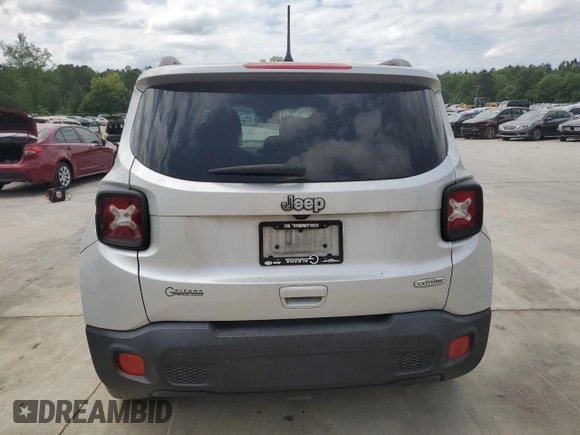 2018 Jeep Renegade Latitude with VIN ZACCJABB3JPH11802, listed as a Copart auction lot 54822645 with 130,541 mi miles and Salvage title. Bid and sale history available at DreamBid. Image 6.