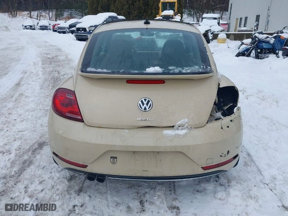 2019 Volkswagen Beetle S with VIN 3VWFD7AT1KM703684, listed as a IAAI auction lot 41571691 with 111,180 mi miles. Bid and sale history available at carsss.com. Image 17.