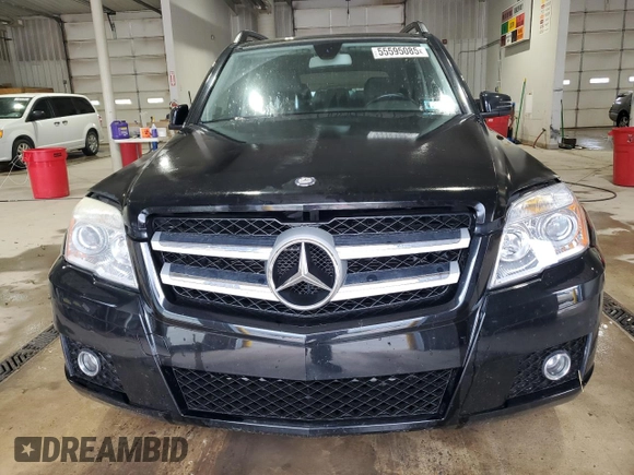 2012 Mercedes-Benz GLK 350 with VIN WDCGG8HB7CF740851, listed as a Copart auction lot 55595085 with 132,064 mi miles and Salvage Title. Bid and sale history available at DreamBid. Image 5.