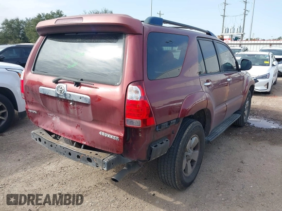 2008 Toyota 4Runner SR5 with VIN JTEZU14R38K002153, listed as a IAAI auction lot 41587473 with 388,670 mi miles. Bid and sale history available at carsss.com. Image 4.