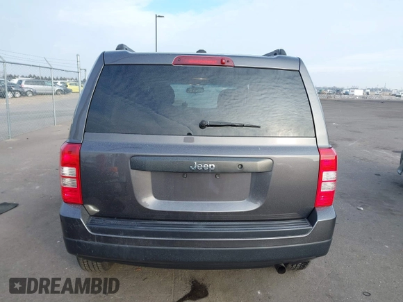 2017 Jeep Patriot Sport SE with VIN 1C4NJPBA3HD166261, listed as a IAAI auction lot 41285535 with 99,600 mi miles and . Bid and sale history available at DreamBid. Image 16.