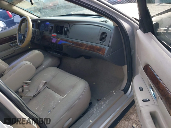 2008 Mercury Grand Marquis GS with VIN 2MEFM74V38X611049, listed as a IAAI auction lot 41869117 with 162,669 mi miles and . Bid and sale history available at DreamBid. Image 5.