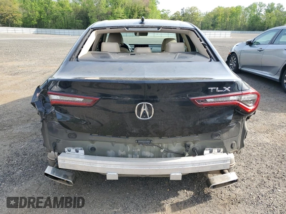 2021 Acura TLX z VIN 19UUB5F38MA004163, wystawiony jako Copart lot #54009015 z przebiegiem Nie podano mil oraz Szkoda całkowita • Salvage title. Historia ofert i sprzedaży dostępna na DreamBid. Obrazek 6.