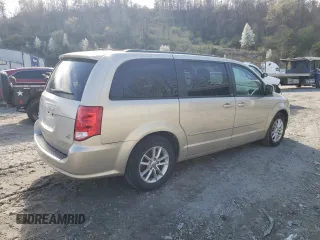 2014 Dodge Grand Caravan SXT with VIN 2C4RDGCG3ER347350, listed as a Copart auction lot 50575985 with 111,078 mi miles and Salvage Title. Bid and sale history available at DreamBid. Image 3.